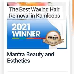 KamloopsNow 2021 Bronze Best Waxing Hair Removal Mantra